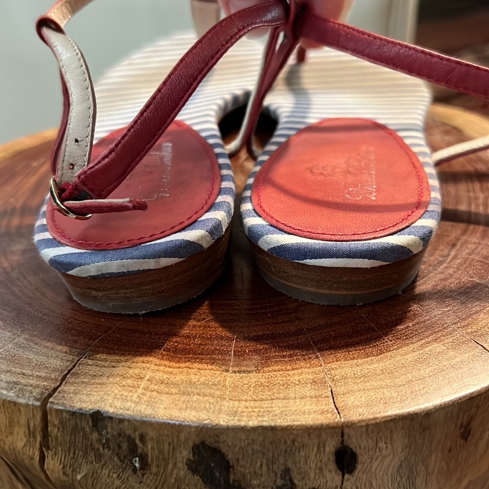 Brooks Brothers t-strap sandals - Picture 4 of 8
